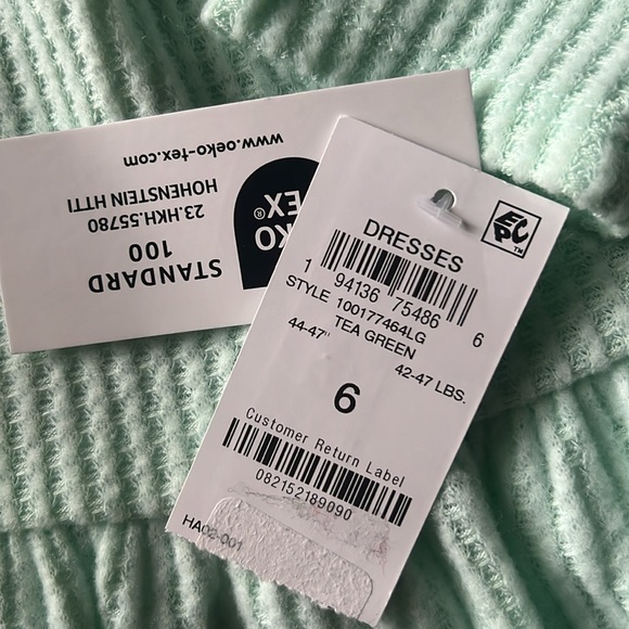 Epic Threads NWT Waffle Knit Tiered Ling Sleeve Dress size 6 - Picture 6 of 6